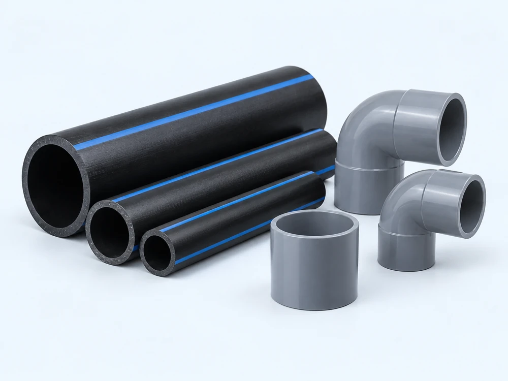 HDPE / PVC Pipes & Fittings — representative equipment