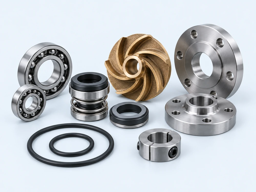 Spare Parts — representative equipment